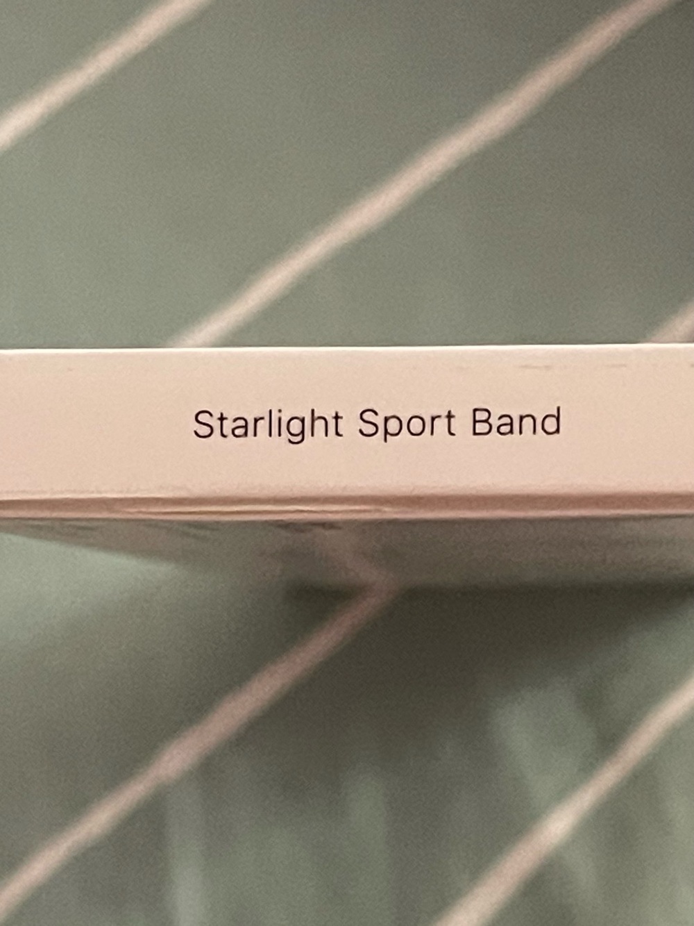 Apple Silicone Sport Watch Band Starlight color 41MM new - Picture 3 of 5